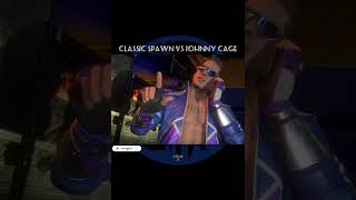 MORTAL KOMBAT 11 CLASSIC SPAWN VS JOHNNY CAGE  4K  MK11 Shorts MK11Shorts [upl. by Bander]