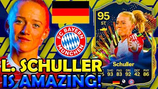 95 TOTS LEA SCHULLER IS VERY UNDERRATED IN FC 24 [upl. by Quintana]