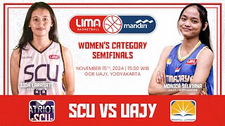 SCU vs UAJY  Semifinal Womens  Yogyakarta I Nov 15 [upl. by Snevets730]