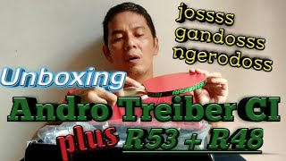 UnBoxing Andro Treiber Ci plus R53R48  cakep banget [upl. by Sheela]