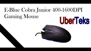 EBlue Cobra Jr Gaming Mouse Review [upl. by Arimas]