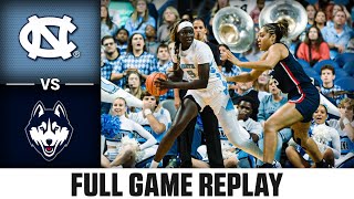 UConn vs North Carolina Full Game Replay  202425 ACC Women’s Basketball [upl. by Htederem]