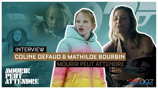 NO TIME TO DIE  Coline Defaud amp Mathilde Bourbin interview James Bond 007 [upl. by Hungarian]