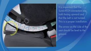 Car Seat Installation Evenflo Momentum 65™ SureLATCH® [upl. by Farly]