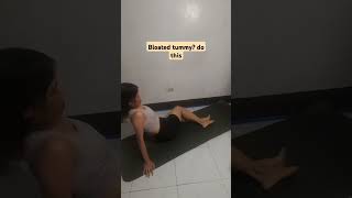 Easy exercise for bloated tummy [upl. by Collier]