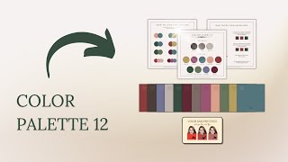 How To Use Your Color Palette 12  Capsule Wardrobe amp Beauty Palette [upl. by Diva]