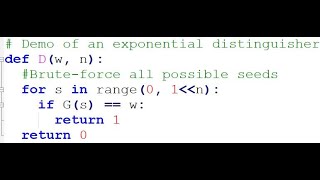 Pseudorandom Generator PRG  Part 2 [upl. by Cire]