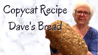 Copycat Daves MultiSeed Whole Wheat Bread  StepbyStep Instructions 🍞 [upl. by Aerdma]