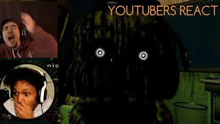 YouTubers React To PHANTOM FREDDY [upl. by Jempty565]