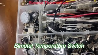 KSD9700 Plastic Bimetal Temperature Switch AC125V Bimetal Thermostat Temperature Control [upl. by Ledah]