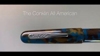 Quick Review of the Conklin All American Fountain Pen [upl. by Aidnis]