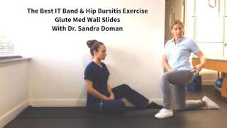 The Best Exercise for IT Band amp Hip Bursitis Pain Dr Sandra Doman Chiropractor Aventura [upl. by Burnaby]