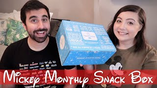 Mickey Monthly Snack Subscription Box amp Quick Update On Our Future Disney Plans [upl. by Pucida716]