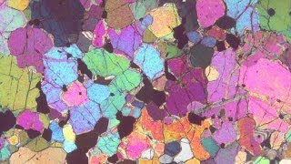 Magma Arta rocks under the microscope [upl. by Wiencke]