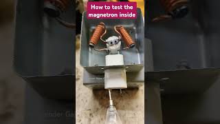 How to check the MAGNETRON coil ❓ [upl. by Corby]