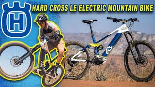 HUSQVARNA HARD CROSS LE MTB FIRST RIDE⚡⚡ [upl. by Libby]