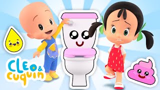 Potty Training Song  Childrens Songs for Kids by Cleo and Cuquin [upl. by Akihsay596]