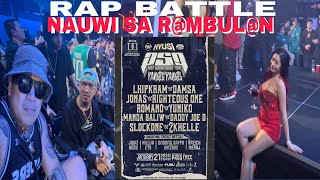 SA SOBRANG INIT NG PSP RAP BATTLE KAGABI NAUWI SA RMBULN [upl. by Ricard]