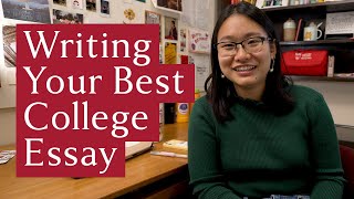 College Essay Tips  Writing your Best College Essay  Real Advice from Harvard Admissions [upl. by Thirzia795]