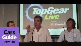 Top Gear Live Press Conference Feb 09  Australia from Carsguide [upl. by Raffaj478]