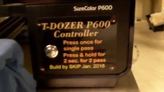 TDozer Epson P600 DIYDTG Printer [upl. by Eseryt104]