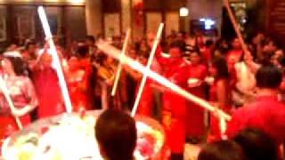 Yee Sang Tossing Ceremony 2012 Marco Polo Plaza Cebu [upl. by Attalie]