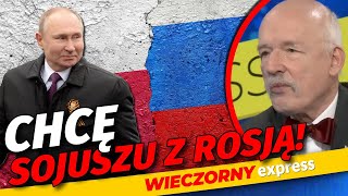 Janusz KorwinMikke SZOKUJE Ukraina jest WIĘKSZYM WROGIEM niż Rosja [upl. by Alrep]