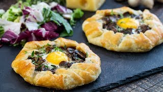 Mushroom Egg Galette [upl. by Boehmer]