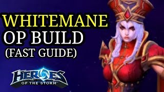 Whitemane Fast Talent Guide  Heroes of the Storm OP Whitemane Build Guide  HotS [upl. by Towbin]