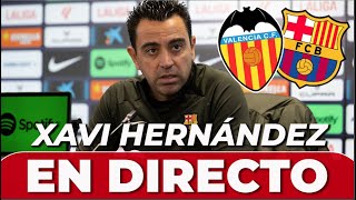 VALENCIA BARCELONA  XAVI EN DIRECTO [upl. by Aicercal]