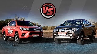 Toyota Hilux VS Mitsubishi L200 quot2 Лошадиные силыquot [upl. by Ludwigg904]