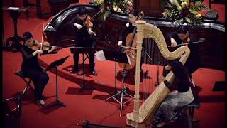 Lavinia Meijer harp Formosa Quartet  The Hours [upl. by Haimarej]