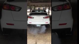 EVO X GSC S2 cams amp Full Race exhaust [upl. by Enilarac]