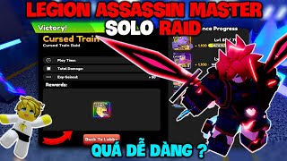 Mình Sử Dụng LEGION ASSASSIN MASTER Evol Siêu Mạnh SOLO RAID Sẽ Như Thế Nào  Anime Defenders [upl. by Dragde]