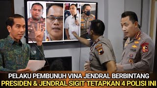 Terbongkar Pembunuh VinaampEki Jendral Berpangkat Bintang 3 Presiden dan JSigit Tetapkan 4 Polisi [upl. by Dempsey]