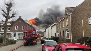 Brand Pieterstraat Geleen [upl. by Fortunia]