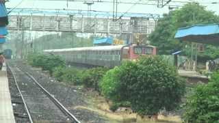 Aggressive as ever TAMIL NADU EXPRESS blasting at Betul Madhya Pradesh India [upl. by Ajuna]