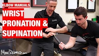 Forearm Pronation and Supination Manual Exercises [upl. by Camel]