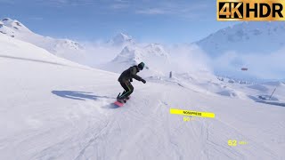 Ultra Realistic SNOWBOARD Simulator  SHREDDERS GAMEPLAY 4k HDR 60fps [upl. by Elletnahc]