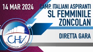 SL FEMMINILE CAMPIONATI ITALIANI ASPIRANTI  14 MAR 2024  2 MANCHE [upl. by Morrison]