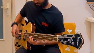 Playing IBANEZ Agb200 Semihollow Bass [upl. by Cost]