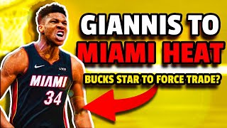 Giannis Antetokounmpo Trade Request SOON Miami Heat Listed as PREFERRED DESTINATION [upl. by Kramnhoj84]