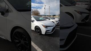 2024 Toyota Corolla Sedan Se vs Toyota Corolla Hatch se comparison  shorts [upl. by Soble]