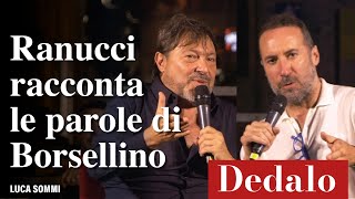 Ranucci racconta le parole di Borsellino [upl. by Tanner948]