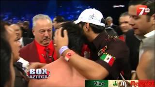 MARQUEZ VS PACQUIAO IV KO Round 6 BOX AZTECA 7 HD [upl. by Hube]