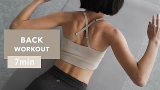 合間にその場でできる！ヘルシー美人背中トレーニング  Back work out for stronger and better posture [upl. by Eanad]