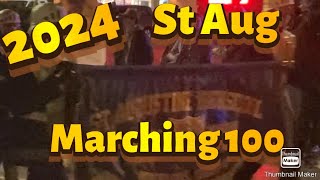 2024 Mardi Gras Featuring The St Aug Marching 100 [upl. by Suiravaj]