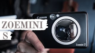 CANON ZOEMINI S  IMPRESORA PORTÁTIL QUE SE CREE CÁMARA [upl. by Nohsar]