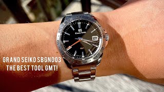 Grand Seiko SBGN003  Best Value Luxury GMT [upl. by Cardinal324]