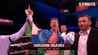 SHOHJAHON ERGASHEV VS SONNY FREDRICKSON FULL FIGHT [upl. by Asylla]